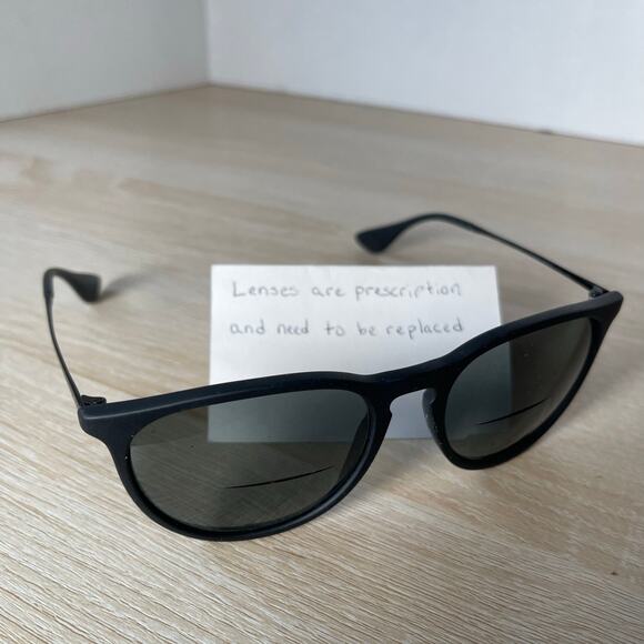 Ray-Ban RB4171 Erika 622/8G Sunglasses Black FRAMES ONLY 54-18-145 - Picture 1 of 8